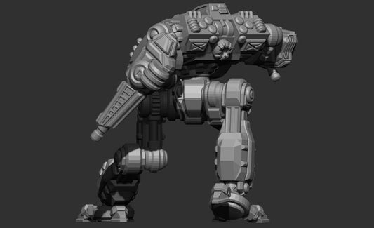 Lammergeir "Fire" - Alternate Battletech Mechwarrior Miniatures