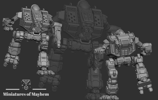 Demiurge CC (By PMW) - Alternate Battletech Mechwarrior Miniatures