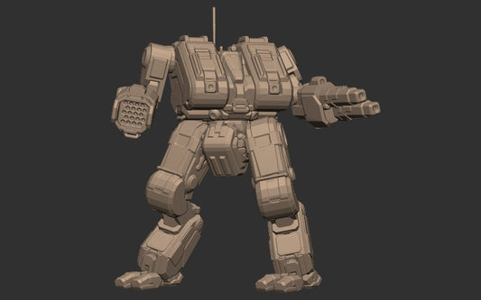 TNS-4S "Thanatos" - Alternate Battletech Mechwarrior Miniatures
