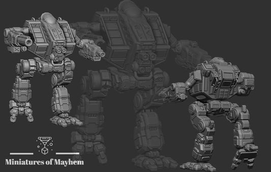 Demiurge F (By PMW) - Alternate Battletech Mechwarrior Miniatures