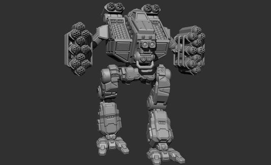 Eddie The Avatar - Alternate Battletech Mechwarrior Miniatures