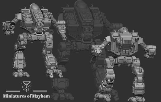 Demiurge A (By PMW) - Alternate Battletech Mechwarrior Miniatures