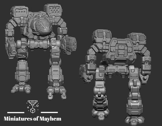 Splinter Wulf B (By PMW)- Alternate Battletech Mechwarrior Miniatures