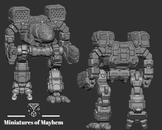 Splinter Wulf C (By PMW)- Alternate Battletech Mechwarrior Miniatures