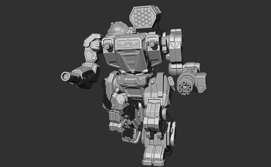 Blowout "Dark Age Warrior" (By PMW) - Alternate Battletech Mechwarrior Miniatures