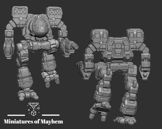 Splinter Wulf M (By PMW)- Alternate Battletech Mechwarrior Miniatures