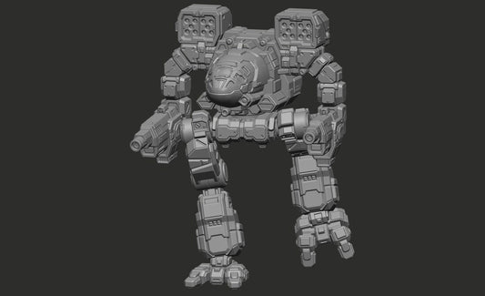 Splinter Wulf M (By PMW)- Alternate Battletech Mechwarrior Miniatures