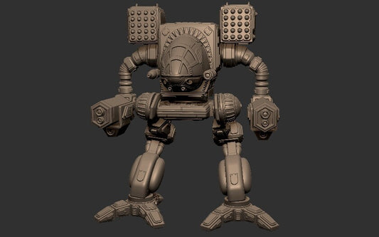 Splinter Wulf Prime Classic Alt 1 (By PMW)- Alternate Battletech Mechwarrior Miniatures