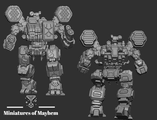 Devil Trigger 7D2 (By PMW)- Alternate Battletech Mechwarrior Miniatures