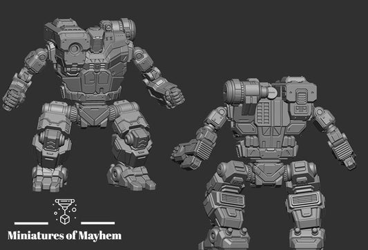 Brokeback MWO 5N (By PMW) - Alternate Battletech Mechwarrior Miniatures