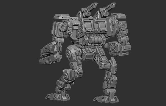 Zealot Praetor Prime (By PMW)- Alternate Battletech Mechwarrior Miniatures