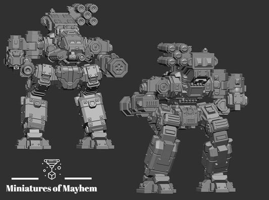 Wackmaster Teuton X1 Alt (By PMW) - Alternate Battletech Mechwarrior Miniatures