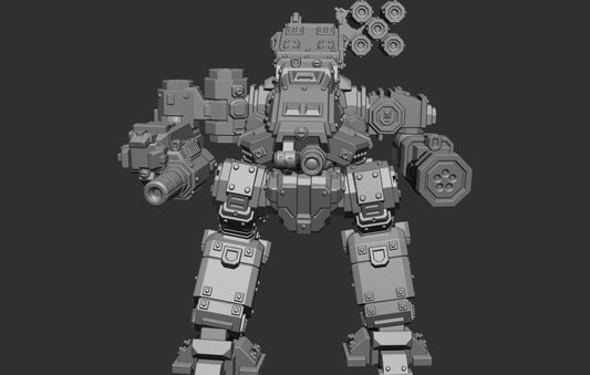 Wackmaster Teuton X1 Alt (By PMW) - Alternate Battletech Mechwarrior Miniatures