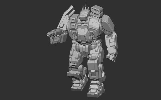 Conjurer "Hellhound" - Alternate Battletech Mechwarrior Miniatures