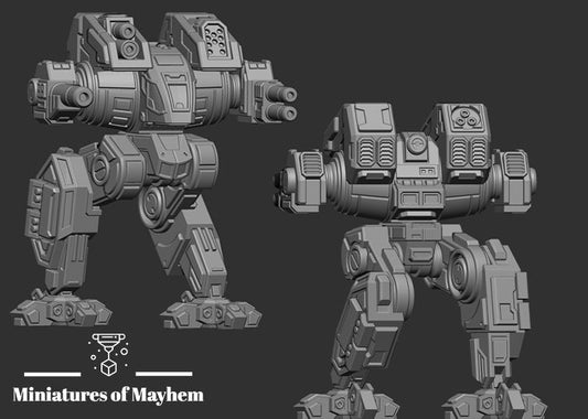 Devil Hunter (By PMW)- Alternate Battletech Mechwarrior Miniatures
