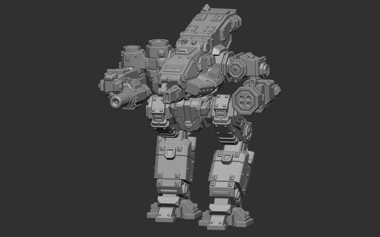Wackmaster Teuton S2r (By PMW) - Alternate Battletech Mechwarrior Miniatures