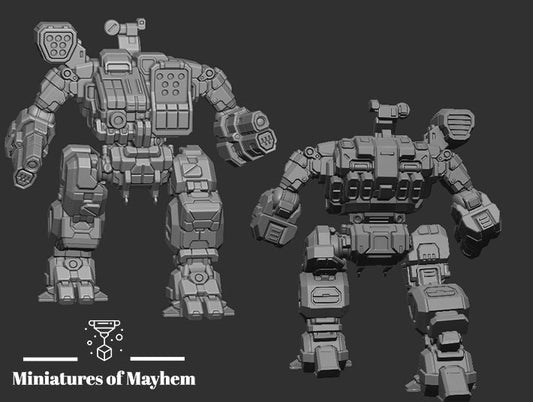 Devil Trigger 10G (By PMW)- Alternate Battletech Mechwarrior Miniatures