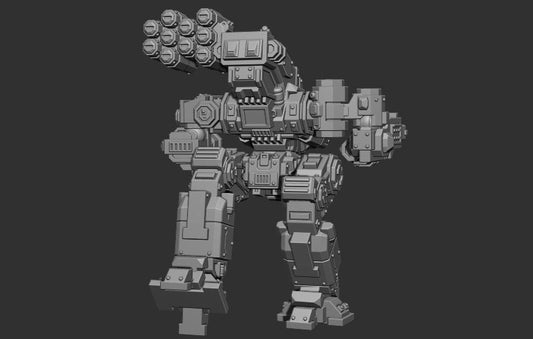 Wackmaster Teuton X2 (By PMW) - Alternate Battletech Mechwarrior Miniatures