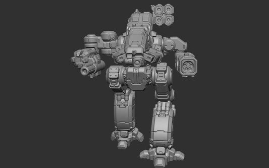 Buschwacker MWO X1 (By PMW) - Alternate Battletech Mechwarrior Miniatures