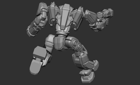 Gerard "Battle Pose" - Alternate Battletech Mechwarrior Miniatures