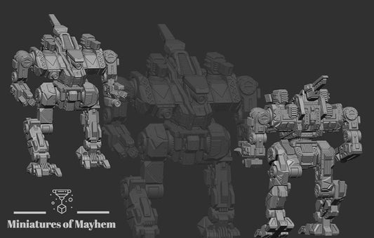 Zealot Malachai A (By PMW)- Alternate Battletech Mechwarrior Miniatures