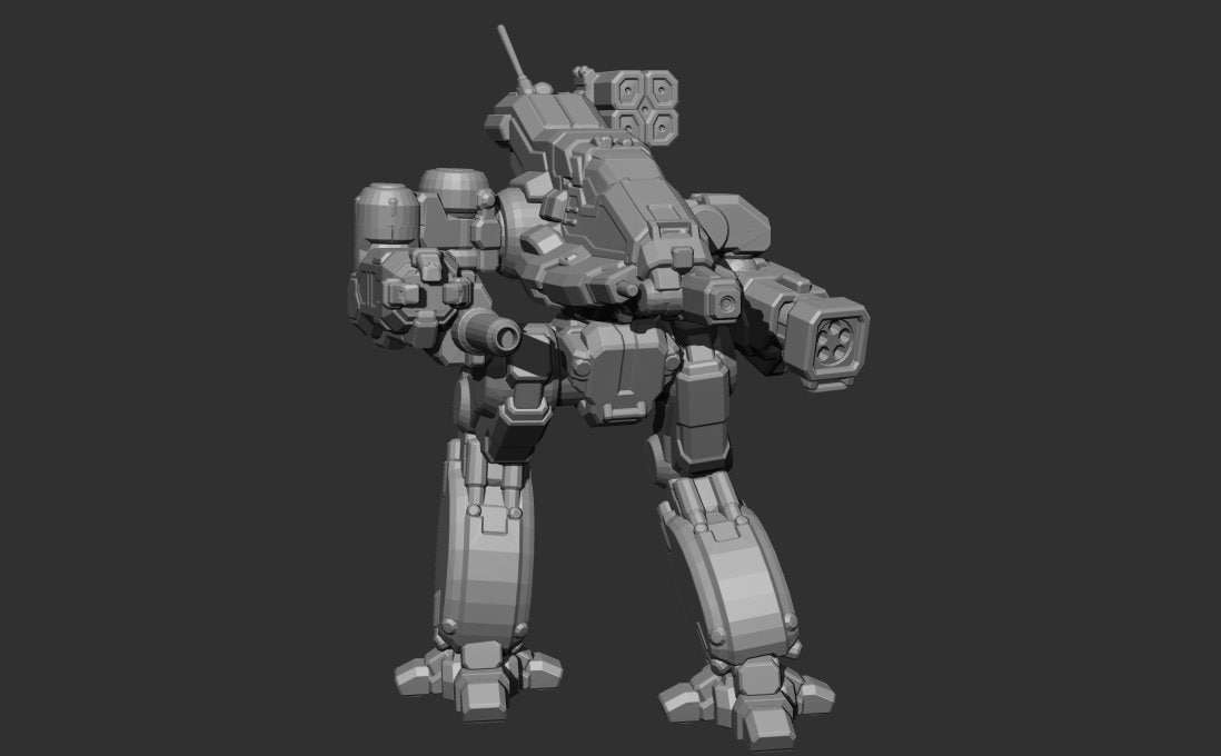 BSW X1 Bushwacker Alternate Battletech Mechwarrior Miniatures bsw-x1-bushwacker-alternate-battletech-mechwarrior-miniatures