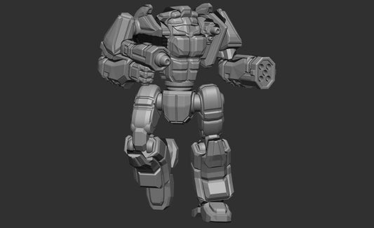 Gerard "Walking Pose" - Alternate Battletech Mechwarrior Miniatures