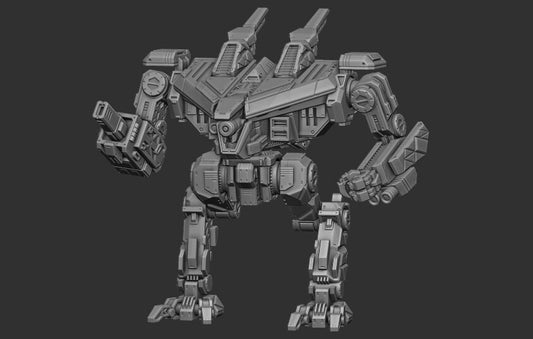 Zealot Praetor C (By PMW)- Alternate Battletech Mechwarrior Miniatures