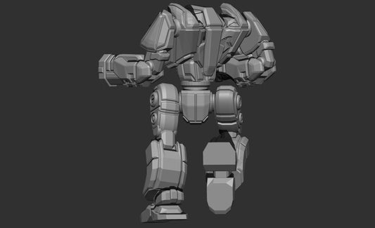 Gerard "Walking Pose" - Alternate Battletech Mechwarrior Miniatures