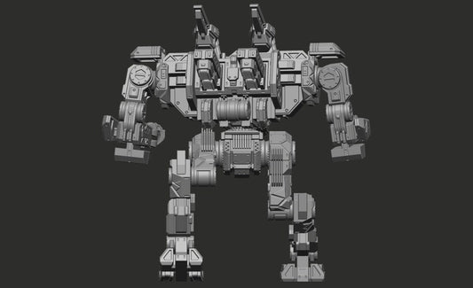 Zealot Praetor A (By PMW)- Alternate Battletech Mechwarrior Miniatures