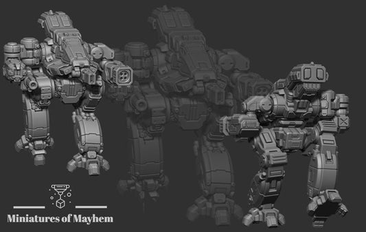 Wackmaster MWO S2r (By PMW) - Alternate Battletech Mechwarrior Miniatures