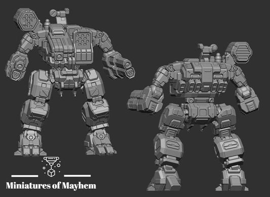 Devil Trigger 8E (By PMW)- Alternate Battletech Mechwarrior Miniatures