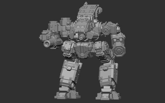 Wackmaster Teuton L1 (By PMW) - Alternate Battletech Mechwarrior Miniatures