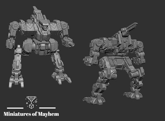 Zealot Malachai B (By PMW)- Alternate Battletech Mechwarrior Miniatures