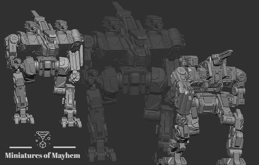 Zealot Malachai C (By PMW)- Alternate Battletech Mechwarrior Miniatures