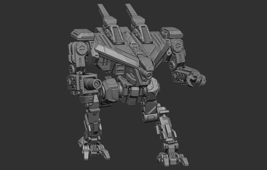 Zealot Praetor Ken (By PMW)- Alternate Battletech Mechwarrior Miniatures