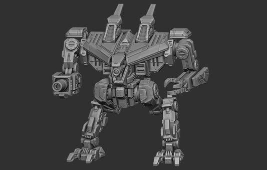 Zealot Praetor B (By PMW)- Alternate Battletech Mechwarrior Miniatures