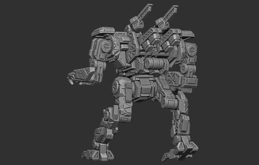 Zealot Praetor Ken (By PMW)- Alternate Battletech Mechwarrior Miniatures