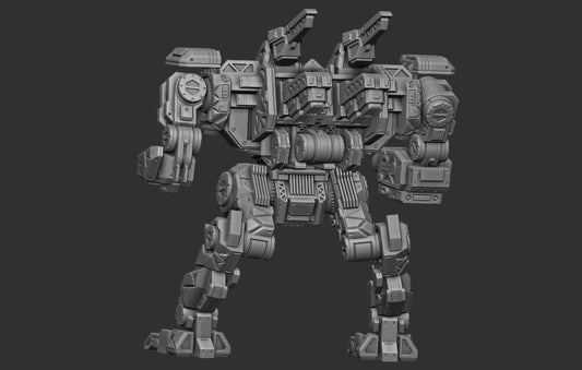 Zealot Praetor B (By PMW)- Alternate Battletech Mechwarrior Miniatures