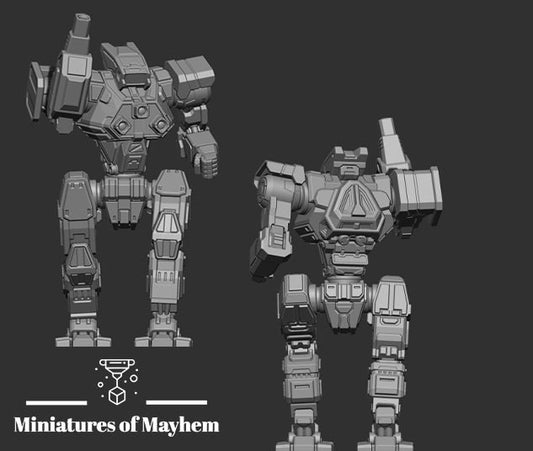 Huntergael 1A (By PMW)- Alternate Battletech Mechwarrior Miniatures