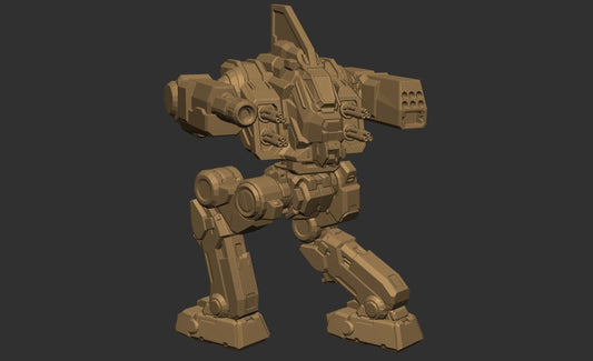 RZK-9S "Razorback"- Alternate Battletech Mechwarrior Miniatures