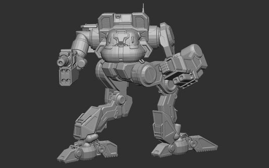 KTF-Prime "Kit Fox" - Alternate Battletech Mechwarrior Miniatures