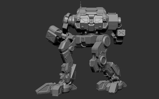 KTF-Prime "Kit Fox" - Alternate Battletech Mechwarrior Miniatures