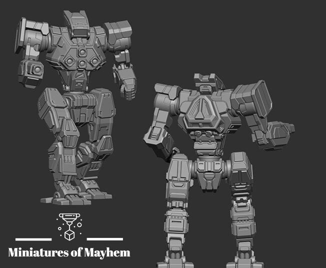 Huntergael 1B (By PMW)- Alternate Battletech Mechwarrior Miniatures