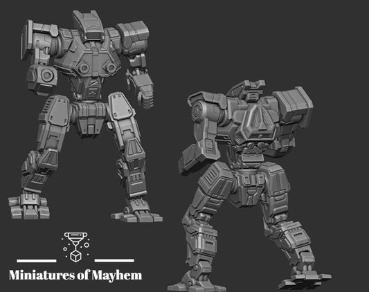 Huntergael 5 (By PMW)- Alternate Battletech Mechwarrior Miniatures