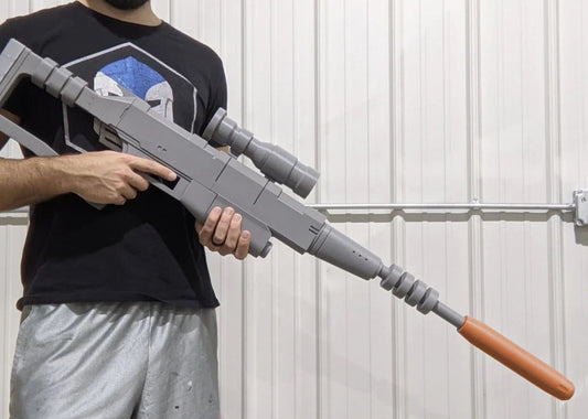 Crosshair's 773 Firepuncher Blaster Replica DIY - 3D Printed Prop For Cosplay & Display