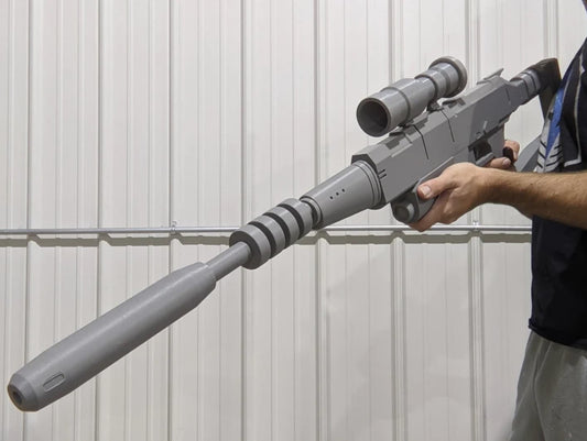 Crosshair's 773 Firepuncher Blaster Replica DIY - 3D Printed Prop For Cosplay & Display