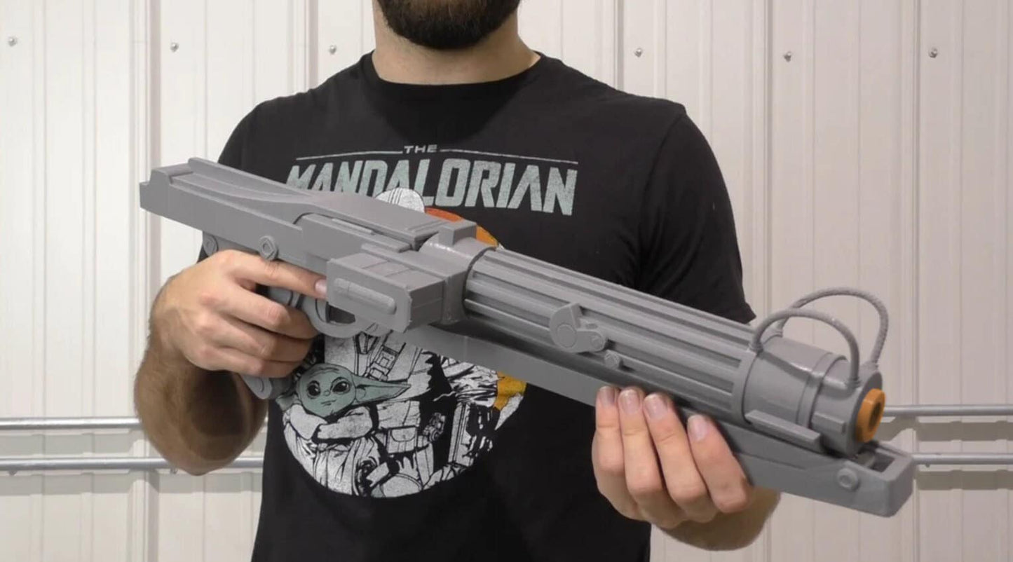 DC-15S Blaster Replica - 3D Printed Prop For Cosplay & Display