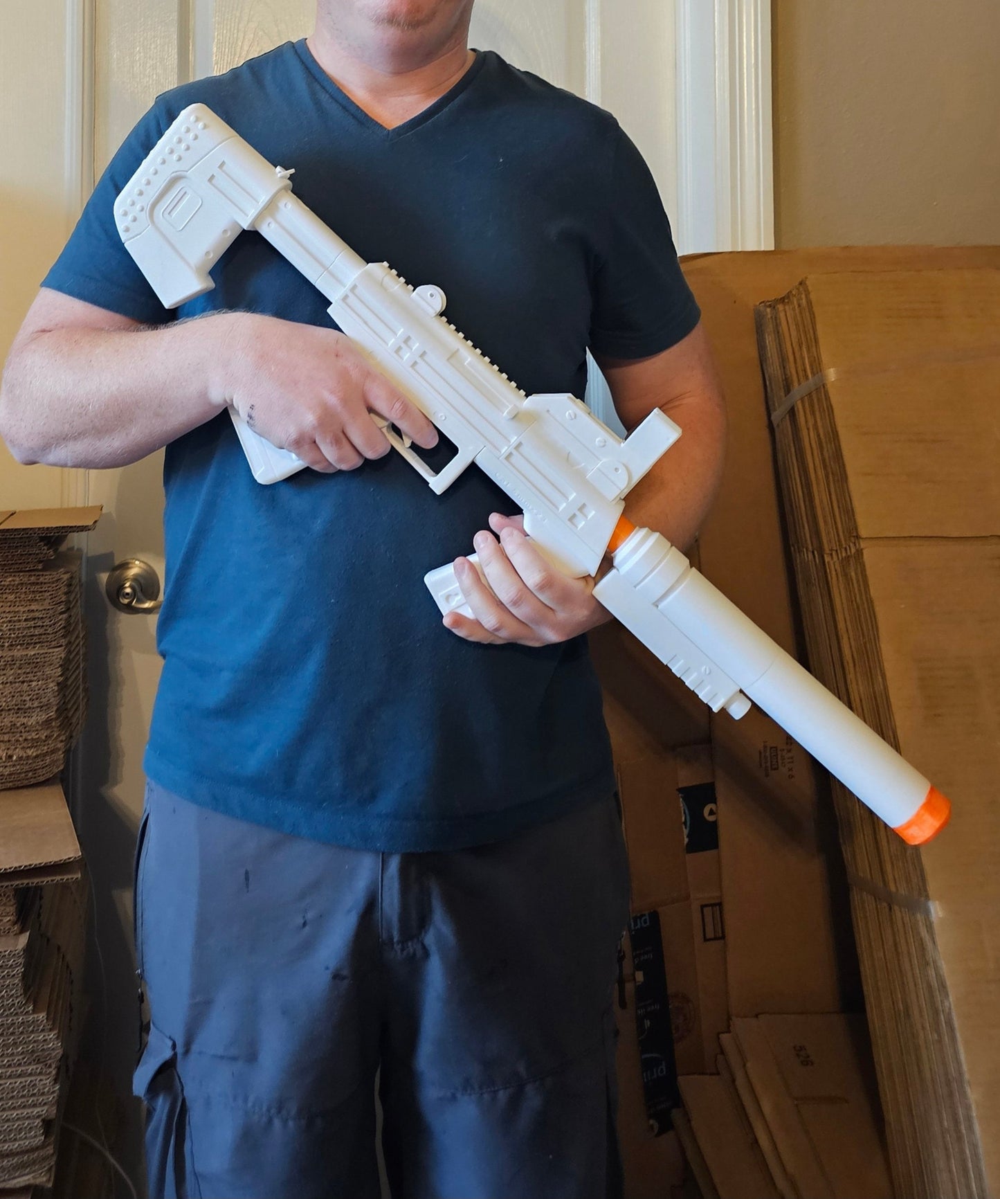 Halo ODST SMG 3D Printed - DIY Cosplay and Collectibles - 3D Printed Full-Size  - Master Chief's Weaponry for Cosplay, Collectors