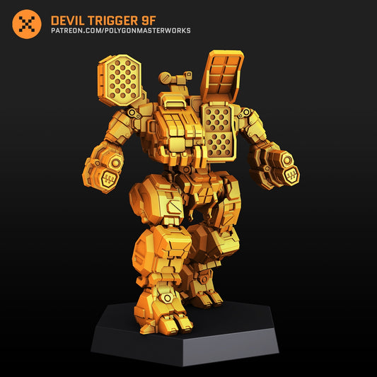 Devil Trigger 9F (By PMW) Alternate Battletech Mechwarrior Miniatures